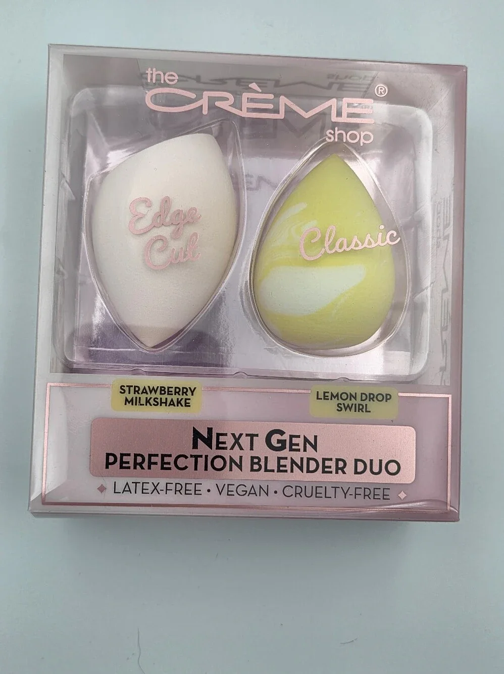 The Crème Shop Next Gen Perfection Blender Duo - Strawberry & Lemon NIB